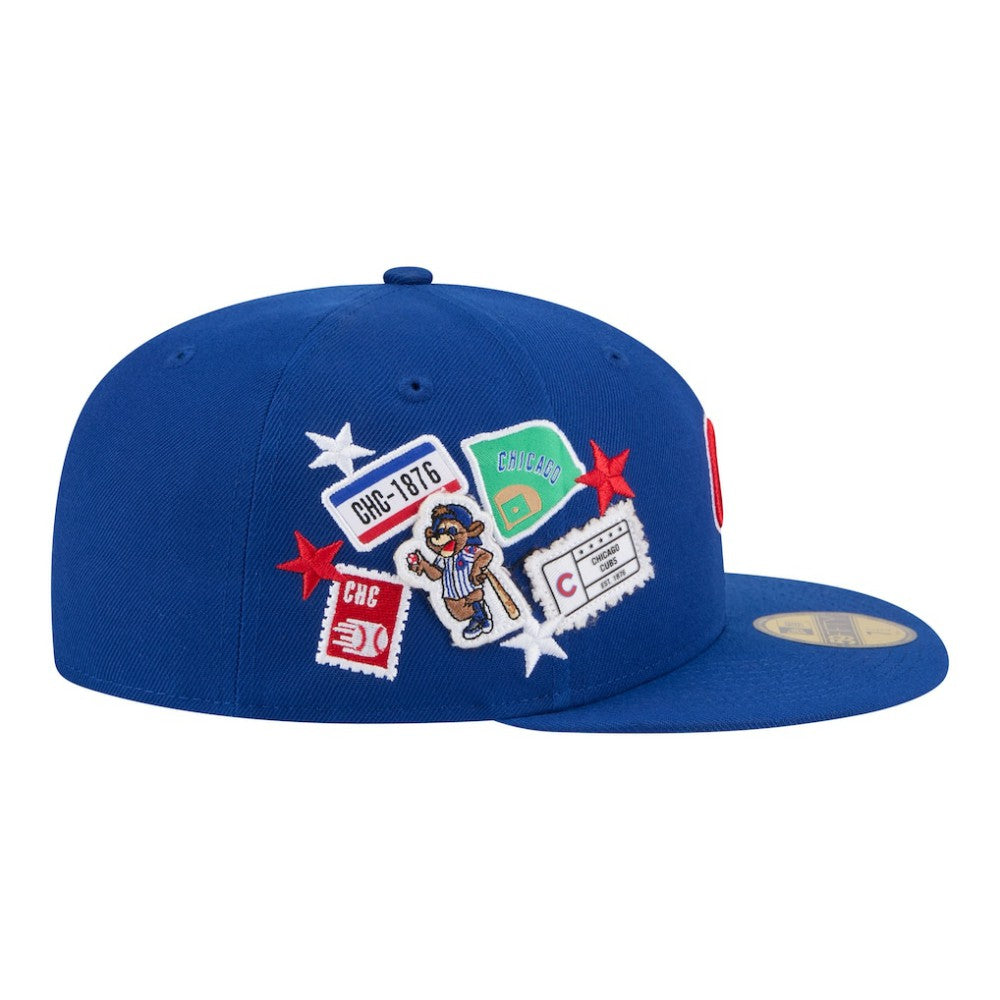 Chicago Cubs New Era City Patch 59FIFTY Fitted Hat - MLB