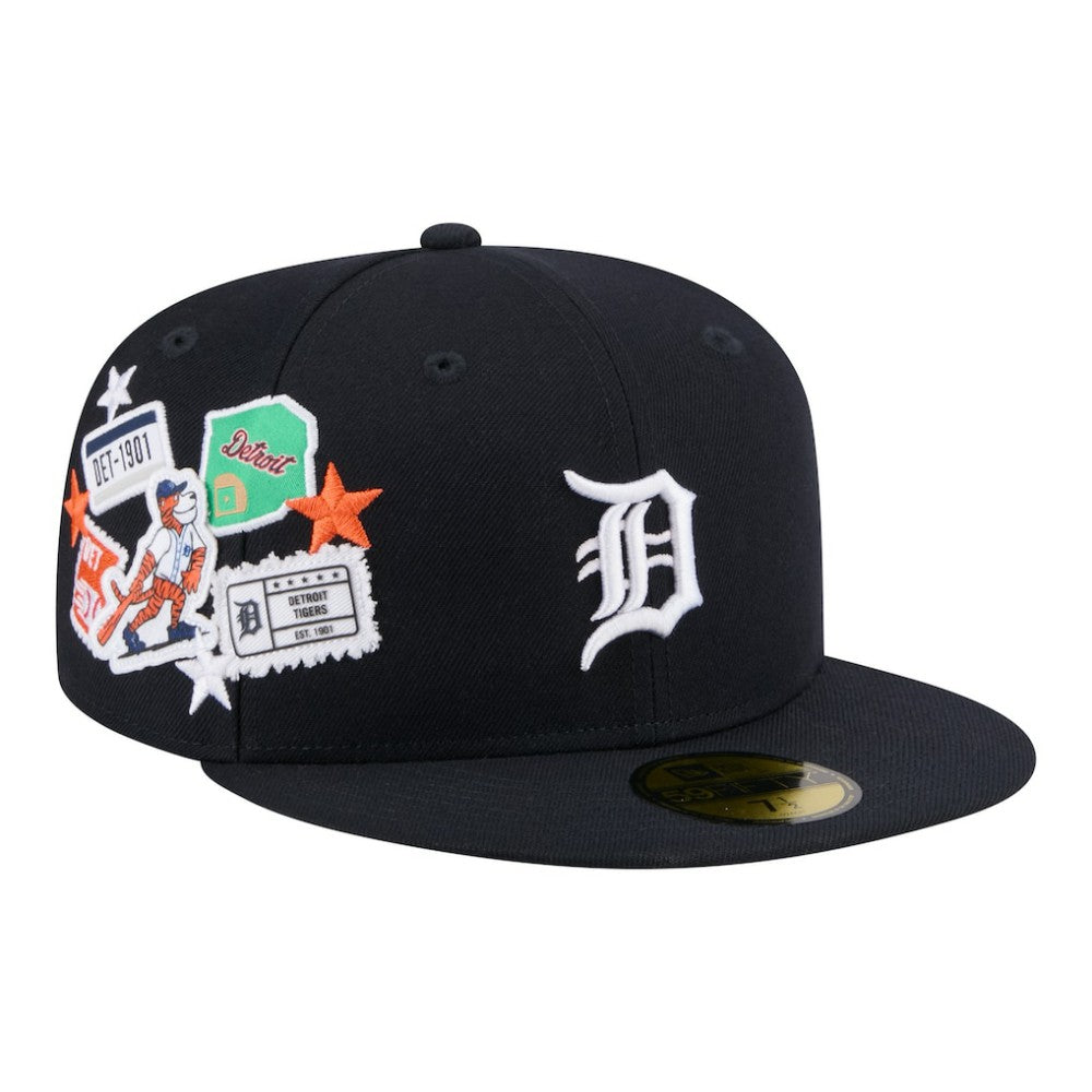 Detroit Tigers New Era City Patch 59FIFTY Fitted Hat - MLB
