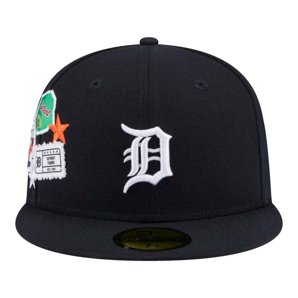 Detroit Tigers New Era City Patch 59FIFTY Fitted Hat - MLB