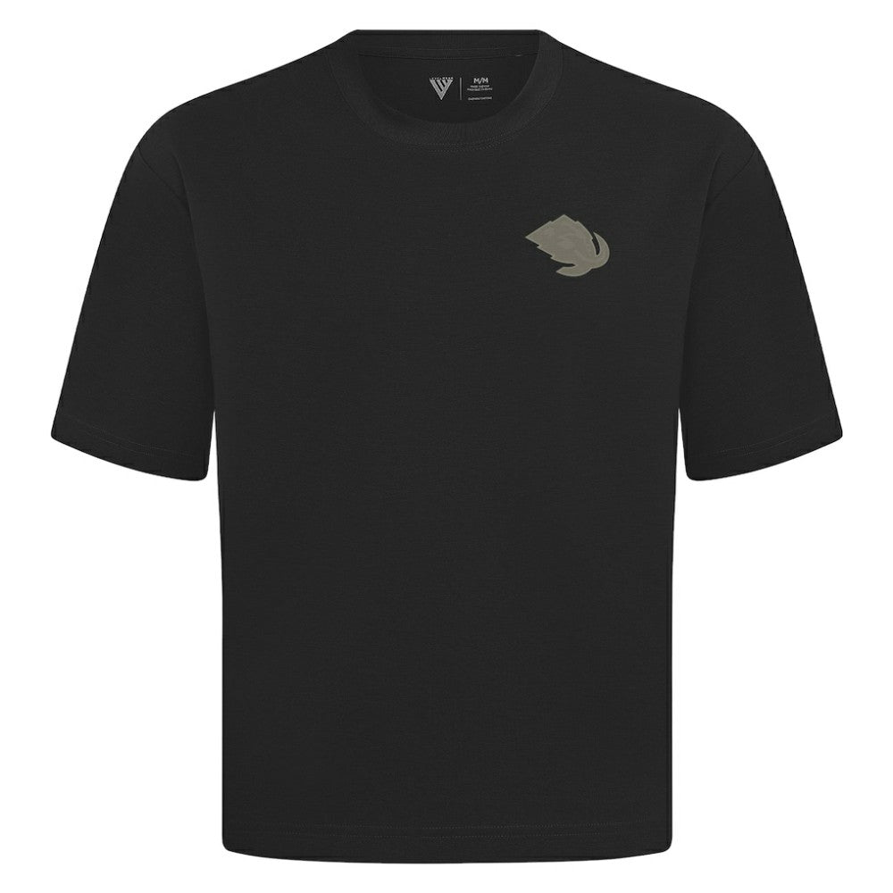 Utah Mammoth Levelwear Copper Oversized Luxe Signature Knit T-Shirt - Black - NHL