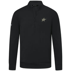 Dallas Stars Levelwear Copper Upright Quarter-Zip Pullover - Black - NHL