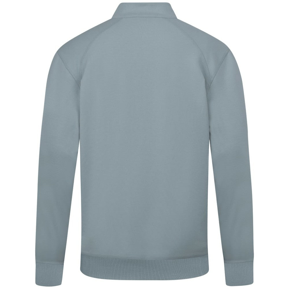 Edmonton Oilers Levelwear Copper Upright Quarter-Zip Pullover - Gray - NHL