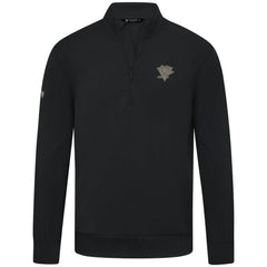 Pittsburgh Penguins Levelwear Copper Upright Quarter-Zip Pullover - Black - NHL