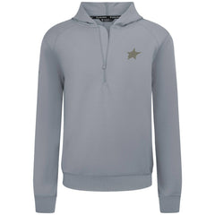 Dallas Stars Levelwear Technic Quarter-Zip Pullover Hoodie - Gray - NHL