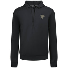 Pittsburgh Penguins Levelwear Technic Quarter-Zip Pullover Hoodie - Black - NHL