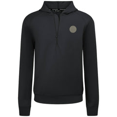 Edmonton Oilers Levelwear Technic Quarter-Zip Pullover Hoodie - Black - NHL