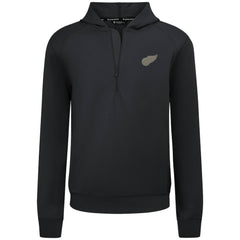 Detroit Red Wings Levelwear Technic Quarter-Zip Pullover Hoodie - Black - NHL