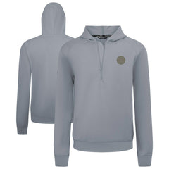 Boston Bruins Levelwear Technic Quarter-Zip Pullover Hoodie - Gray - NHL
