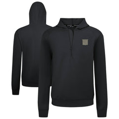 New York Rangers Levelwear Technic Quarter-Zip Pullover Hoodie - Black - NHL