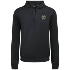 Chicago Blackhawks Levelwear Technic Quarter-Zip Pullover Hoodie - Black - NHL