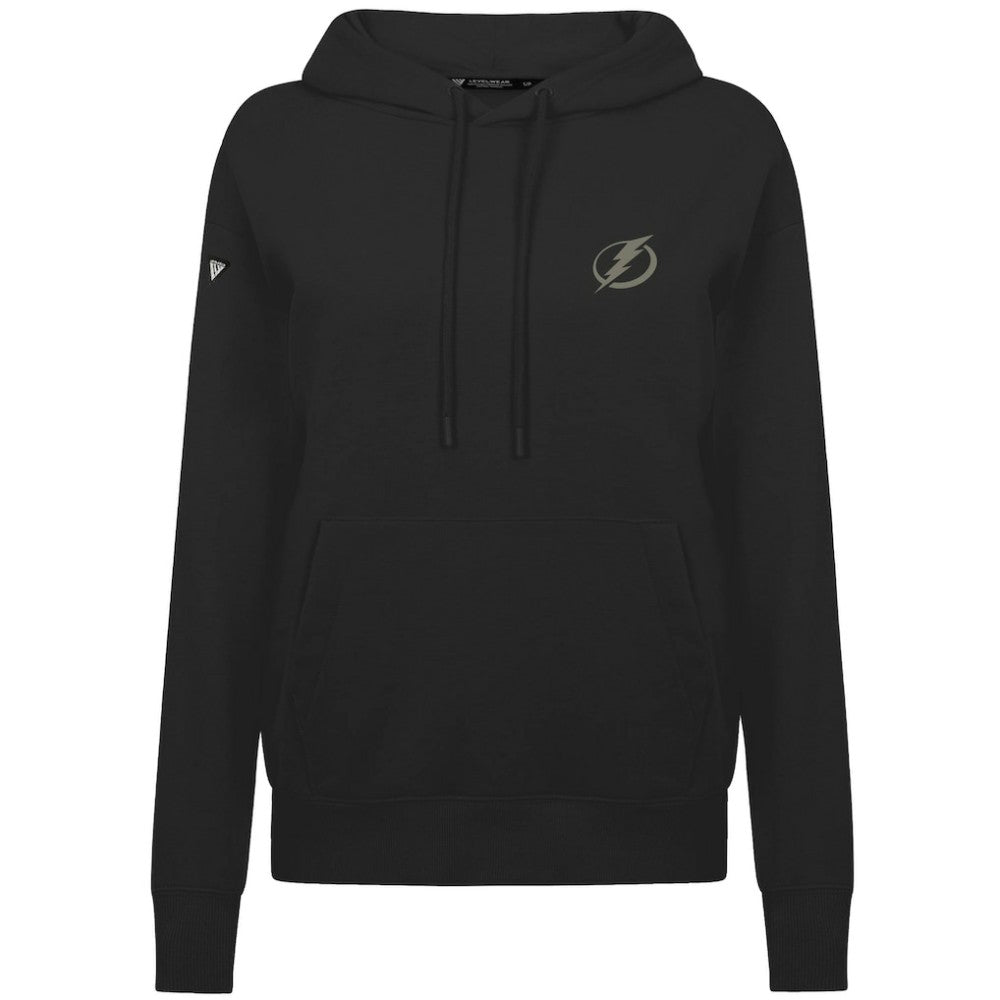 Tampa Bay Lightning Levelwear Women's Adorn Copper Hoodie - Black - NHL