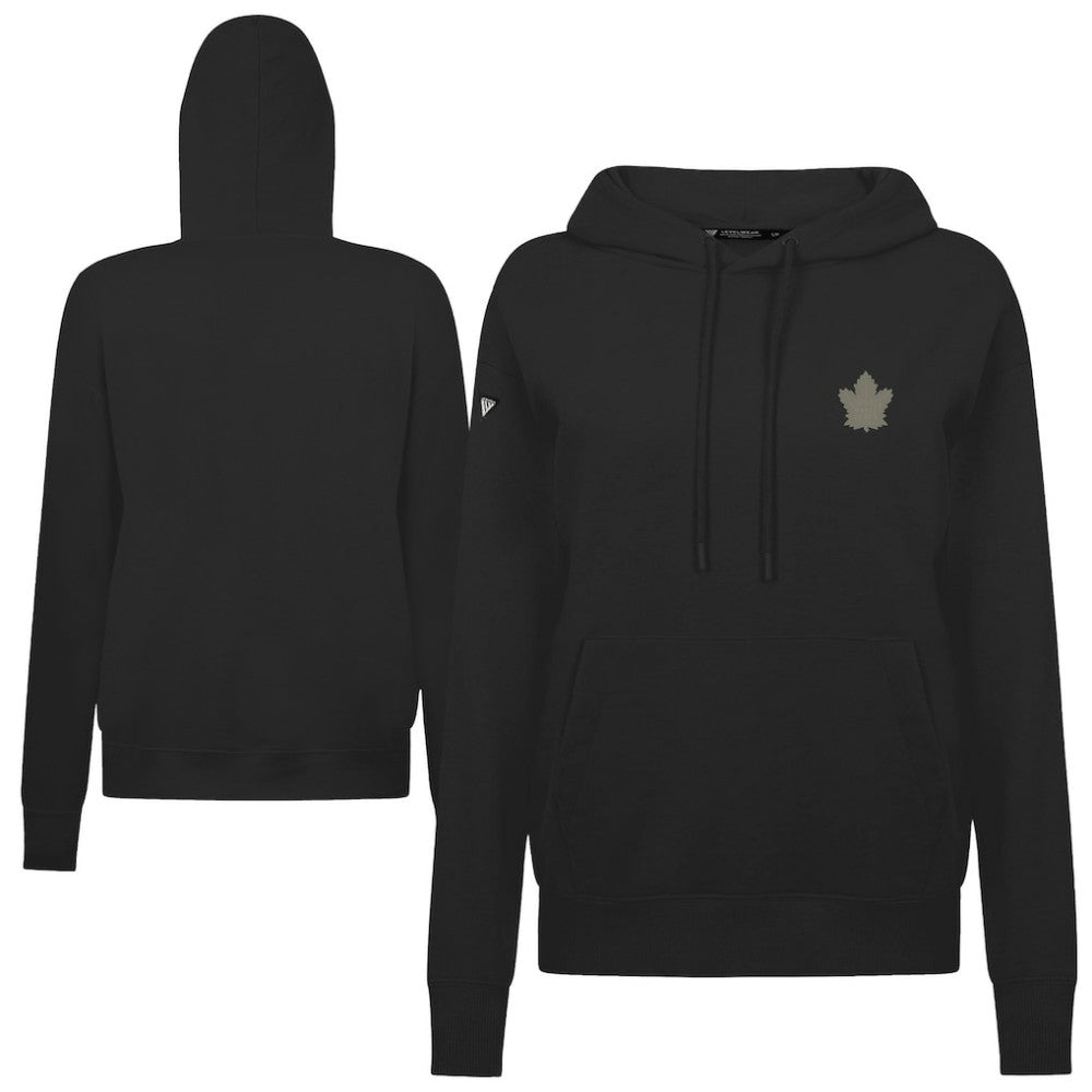 Toronto Maple Leafs Levelwear Women's Adorn Copper Hoodie - Black - NHL