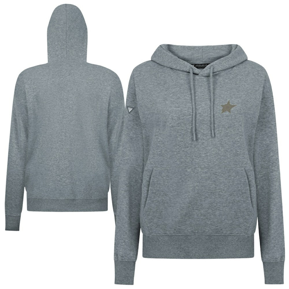 Dallas Stars Levelwear Women's Adorn Copper Hoodie - Gray - NHL