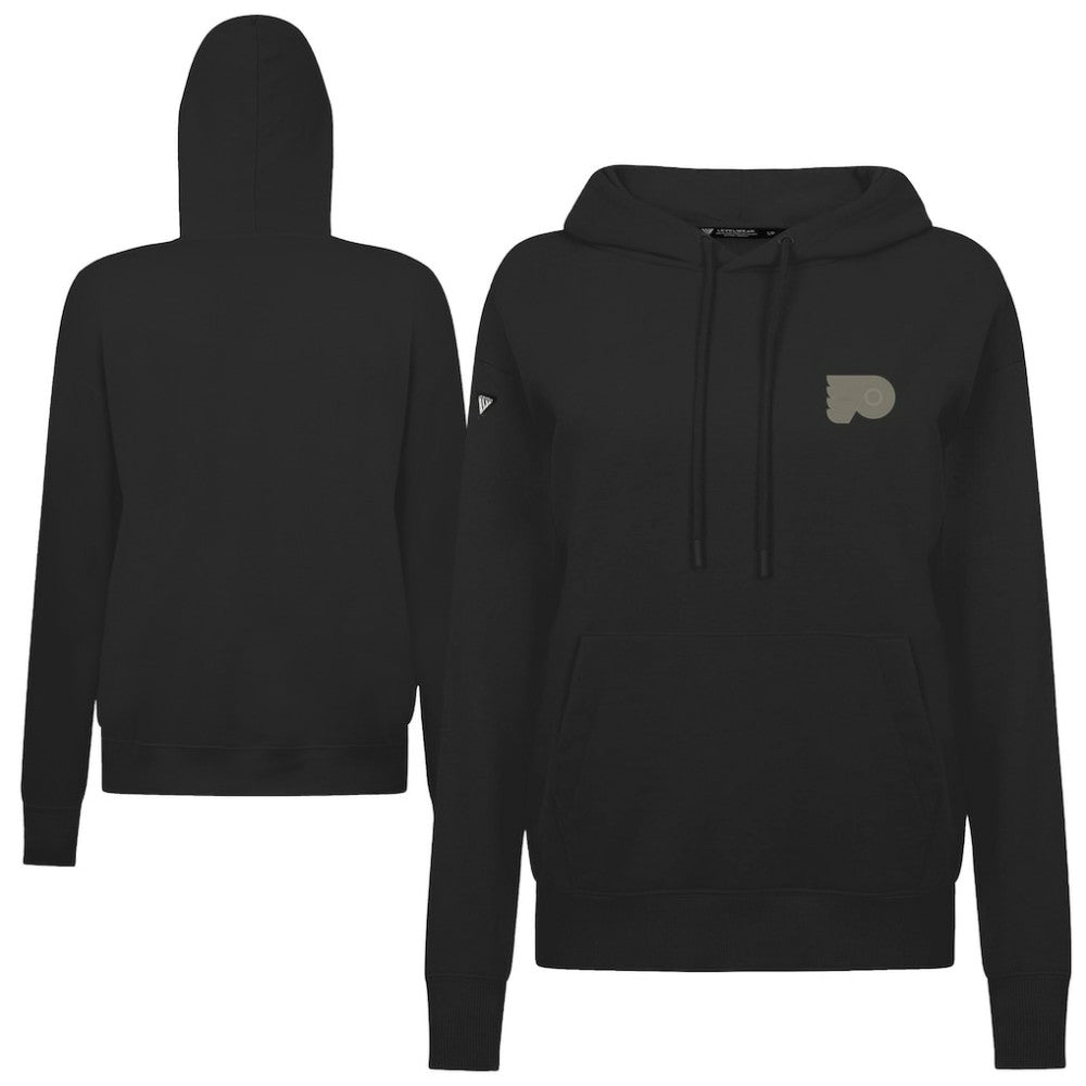 Philadelphia Flyers Levelwear Women's Adorn Copper Hoodie - Black - NHL