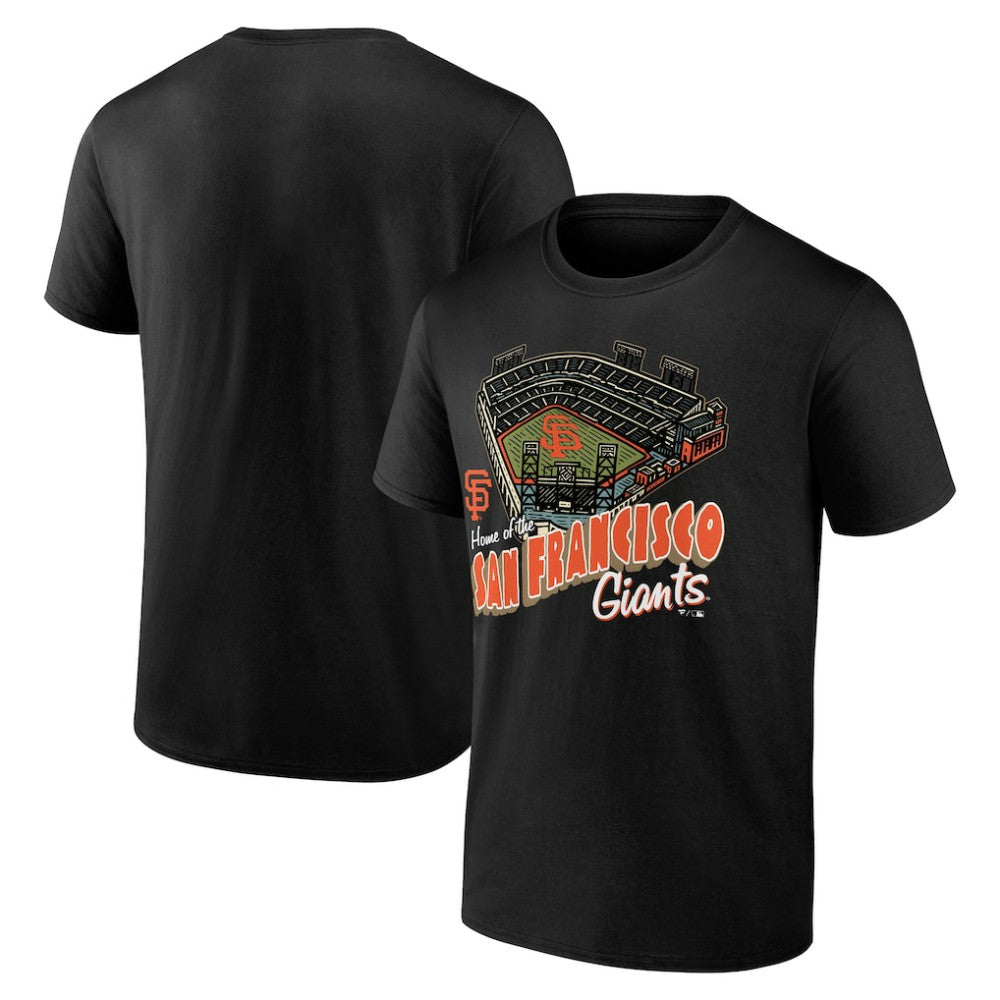 San Francisco Giants Black Home Stadium T-Shirt T-shirts - MLB
