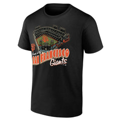 San Francisco Giants Black Home Stadium T-Shirt T-shirts - MLB