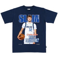 Cooper Flagg Dallas Mavericks SLAM Unisex Cover T-Shirt Navy - NBA