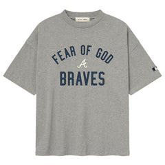 Atlanta Braves Fear of God x MLB 90's Fit T-Shirt - MLB