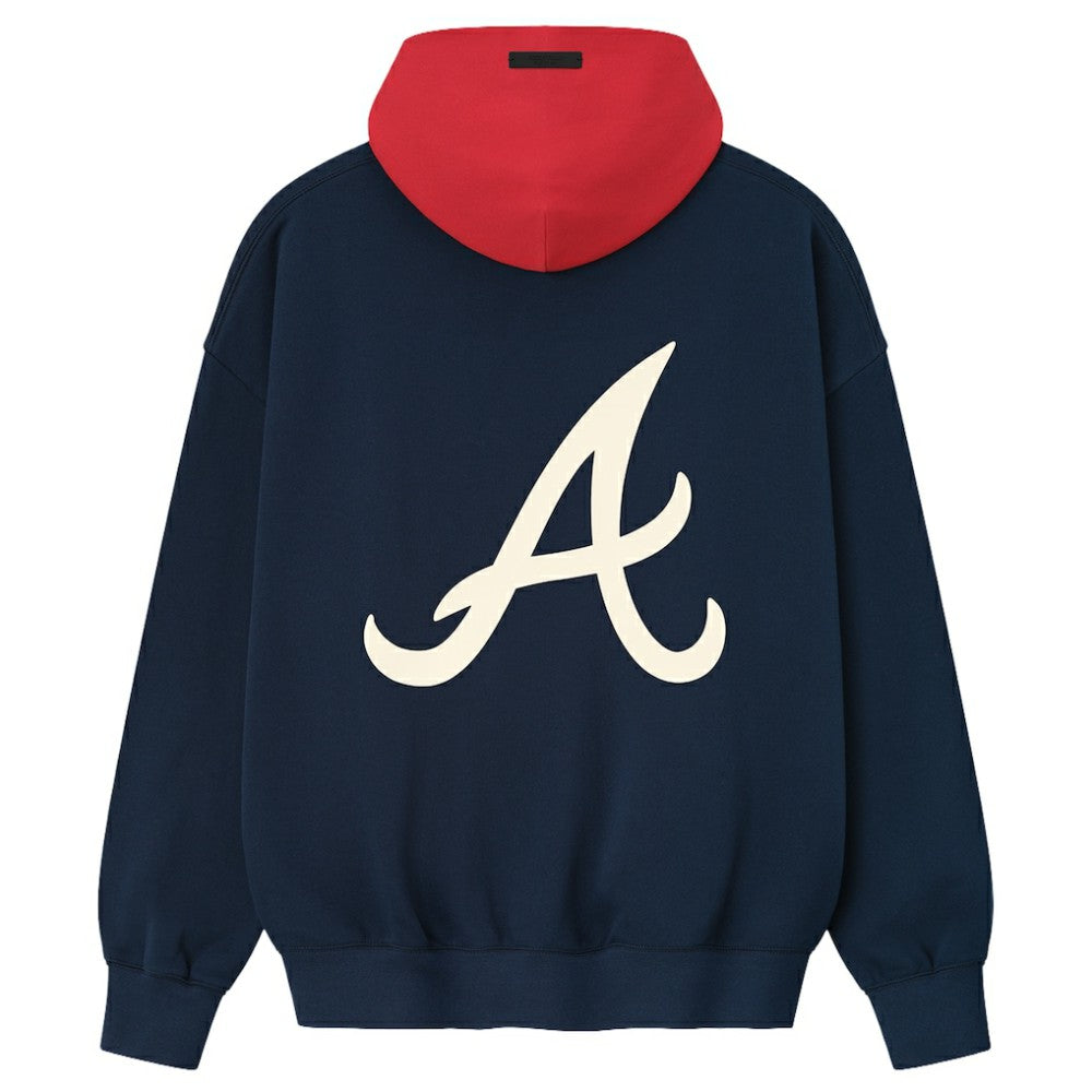 Atlanta Braves Fear of God x MLB Sport Fit Hoodie - MLB