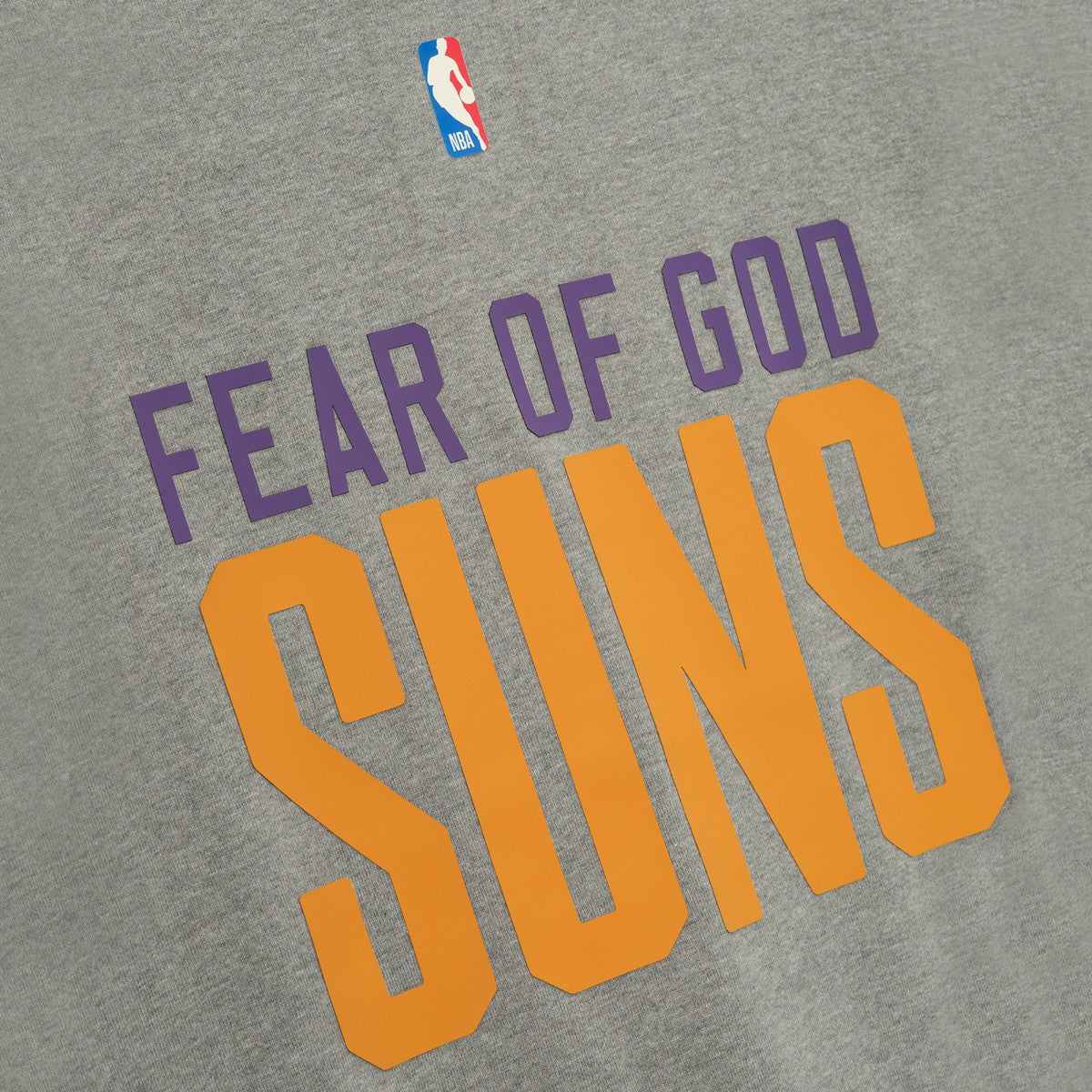 Phoenix Suns Fear of God x NBA Classic Fit T-Shirt Dark Heather Gray - NBA