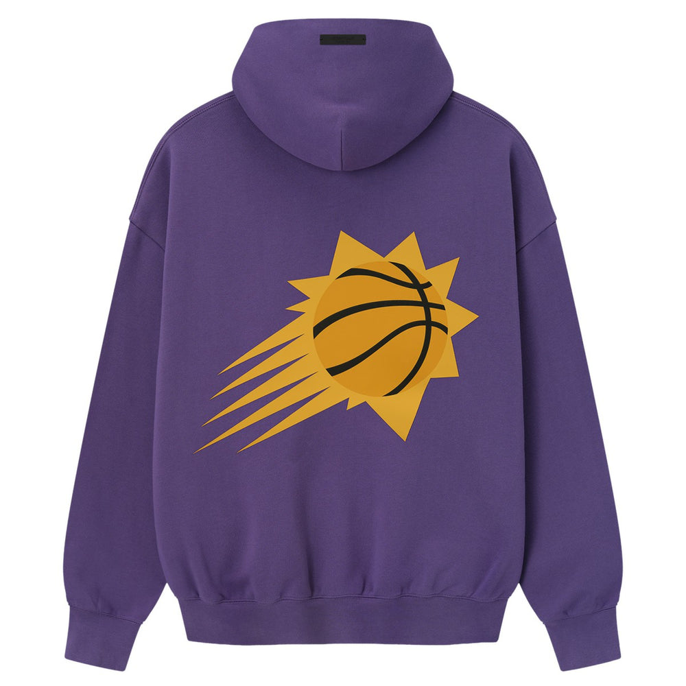 Phoenix Suns Fear of God x NBA Macao Sport Fit Hoodie Purple - NBA