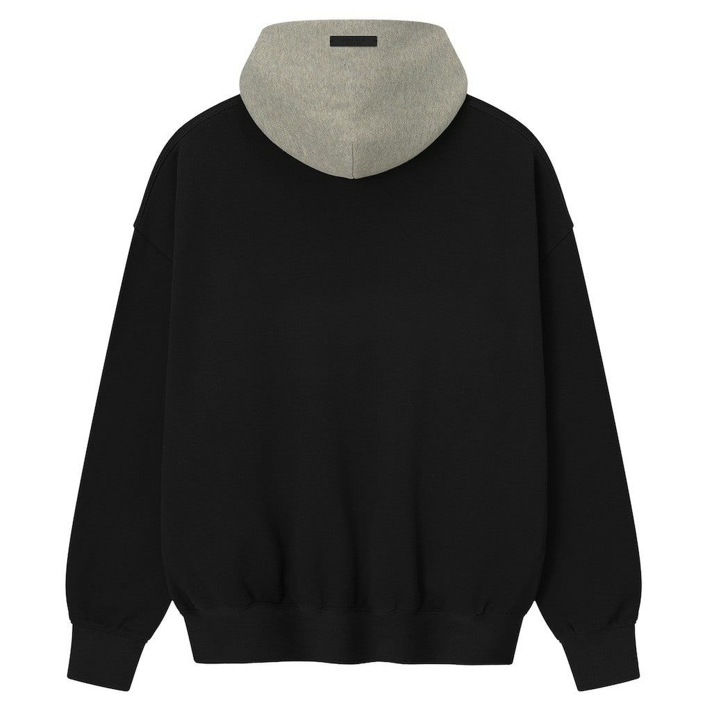 Brooklyn Nets Fear of God x NBA Macao Sport Fit Hoodie Black/Heather Gray - NBA
