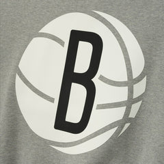 Brooklyn Nets Fear of God x NBA Sport Fit T-Shirt Heather Gray - NBA