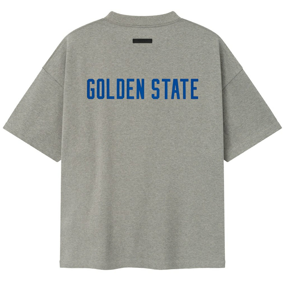 Golden State Warriors Fear of God x NBA Unisex 90s T-Shirt Heather Gray - NBA