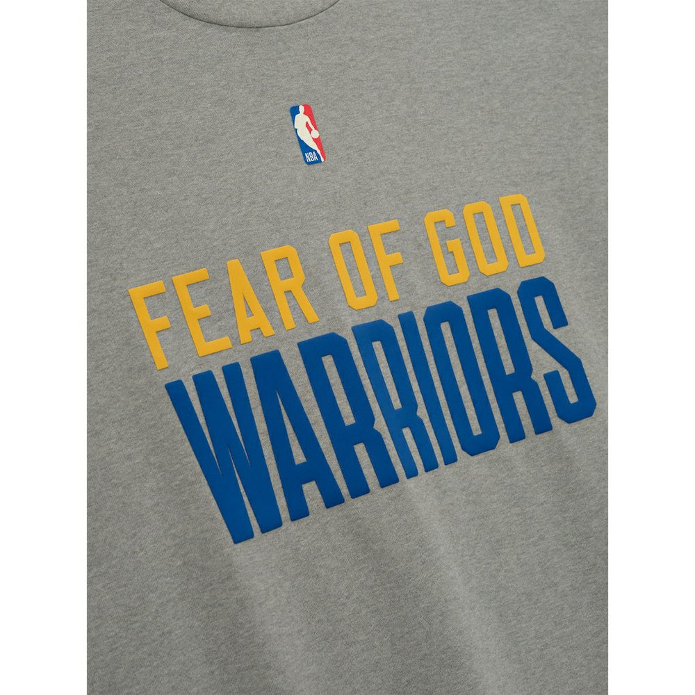 Golden State Warriors Fear of God x NBA Unisex 90s T-Shirt Heather Gray - NBA