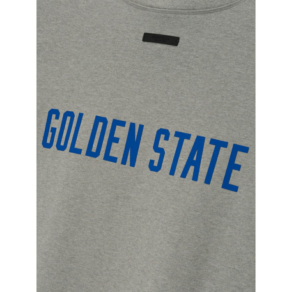 Golden State Warriors Fear of God x NBA Unisex 90s T-Shirt Heather Gray - NBA
