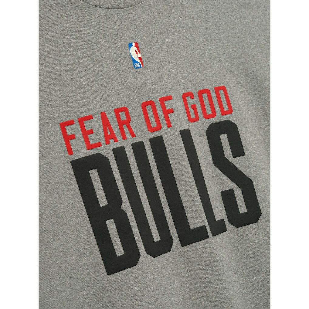 Chicago Bulls Fear of God x NBA Unisex 90s T-Shirt Heather Gray - NBA