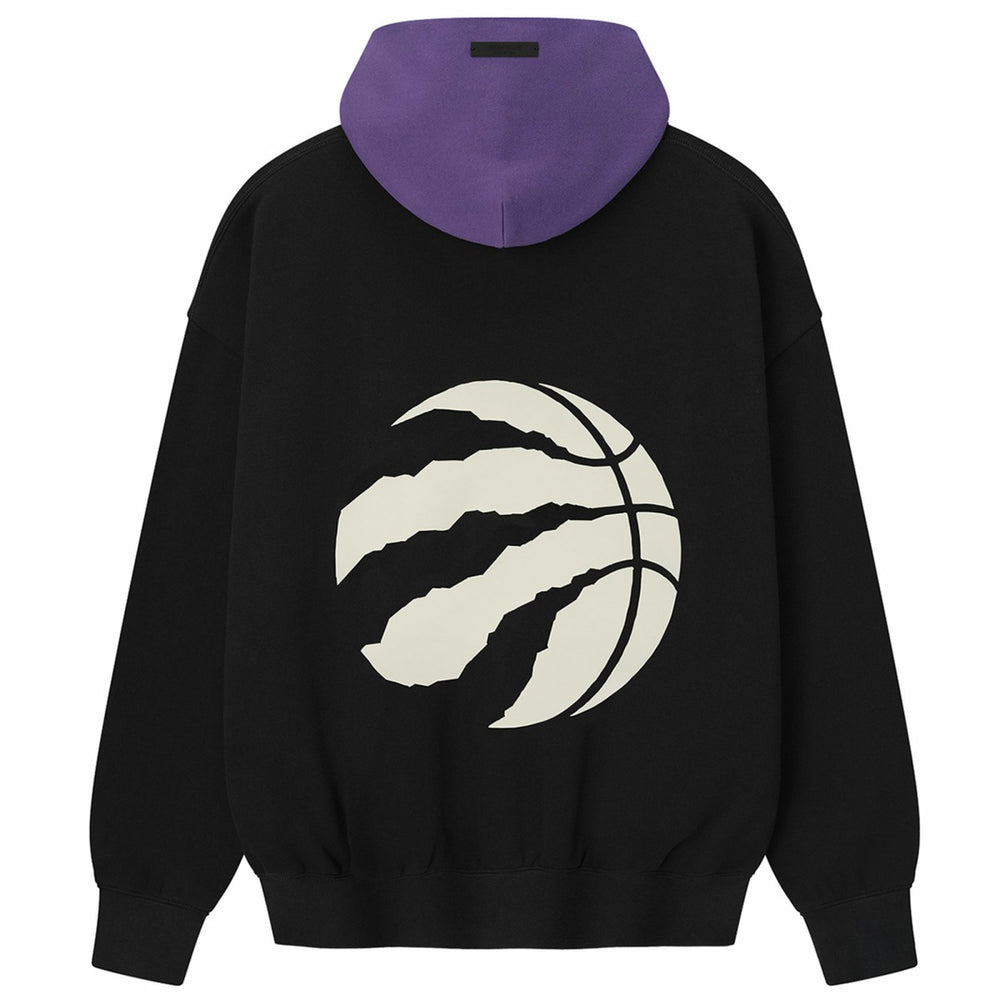 Toronto Raptors Fear of God x NBA Unisex Sport Hoodie Black/Purple - NBA