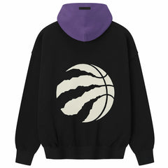 Toronto Raptors Fear of God x NBA Unisex Sport Hoodie Black/Purple - NBA