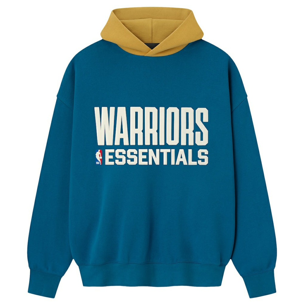 Golden State Warriors Fear of God x NBA Unisex Sport Hoodie Royal/Gold - NBA