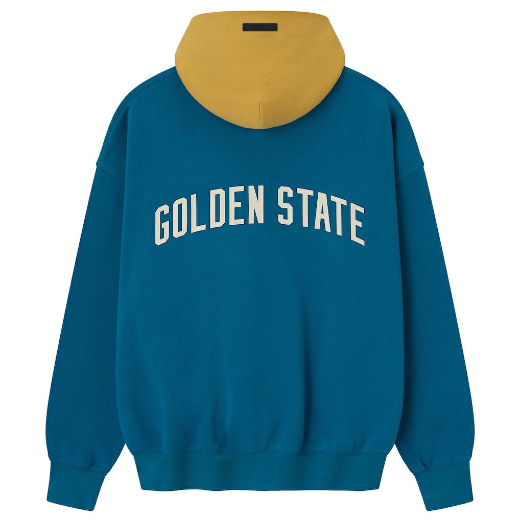 Golden State Warriors Fear of God x NBA Unisex Sport Hoodie Royal/Gold - NBA