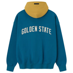 Golden State Warriors Fear of God x NBA Unisex Sport Hoodie Royal/Gold - NBA