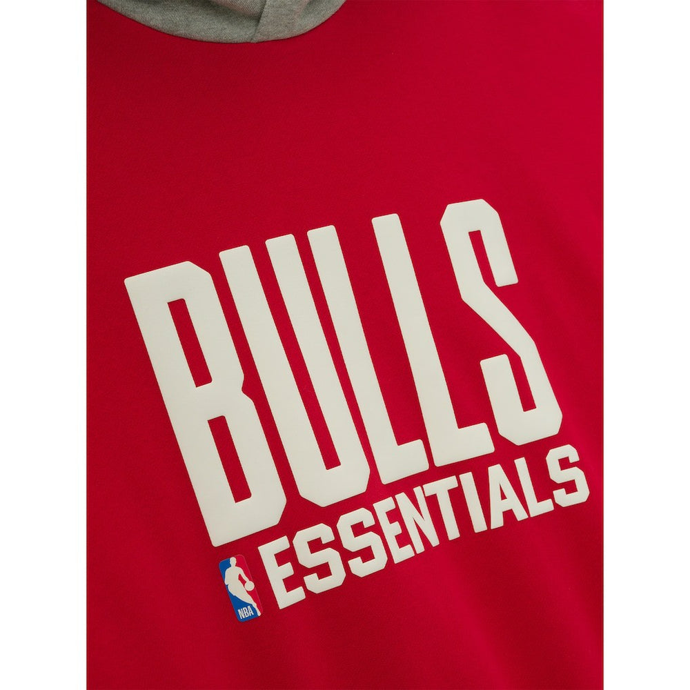 Chicago Bulls Fear of God x NBA Unisex Sport Hoodie Red/Heather Gray - NBA