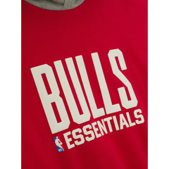 Chicago Bulls Fear of God x NBA Unisex Sport Hoodie Red/Heather Gray - NBA