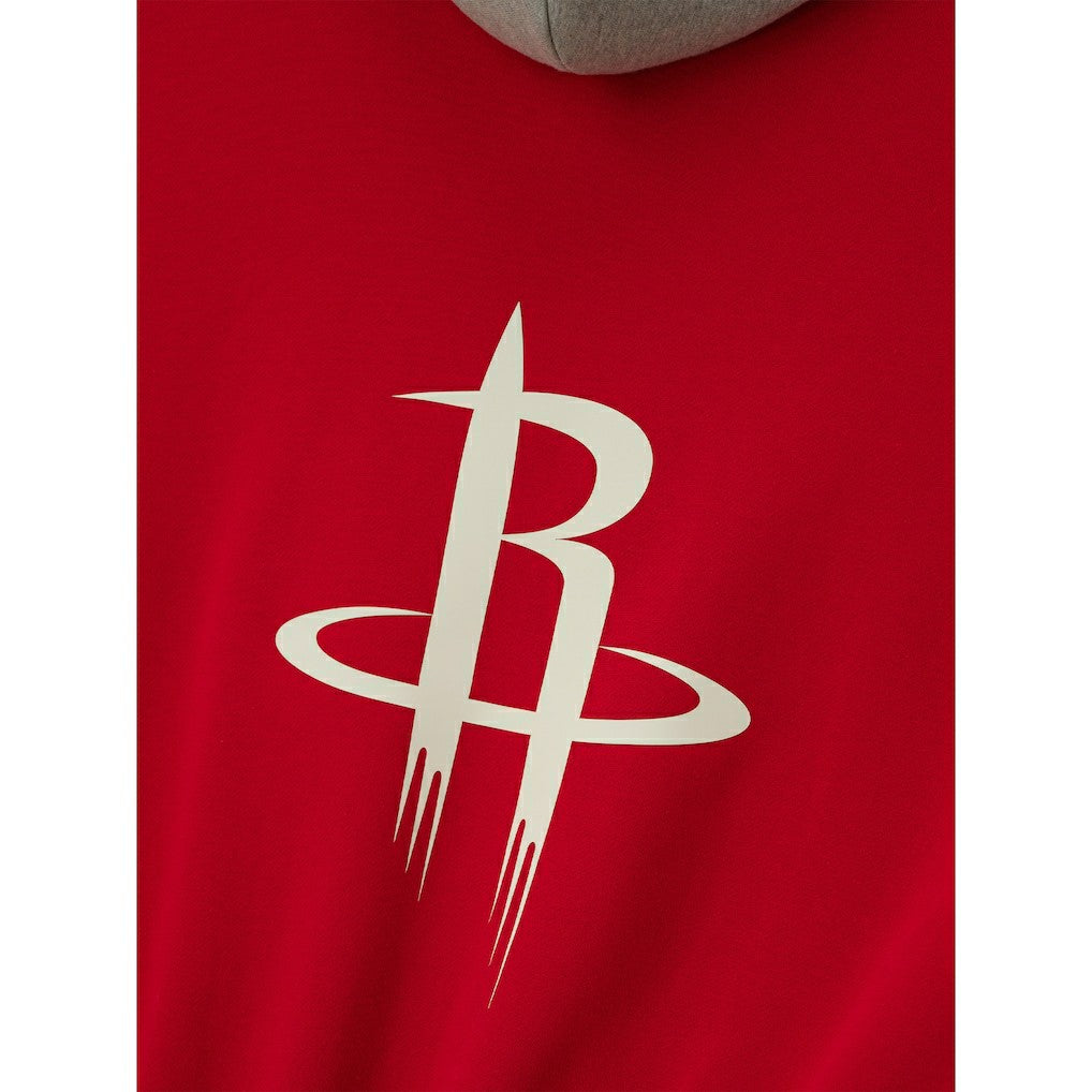 Houston Rockets Fear of God x NBA Unisex Sport Hoodie Red/Heather Gray - NBA