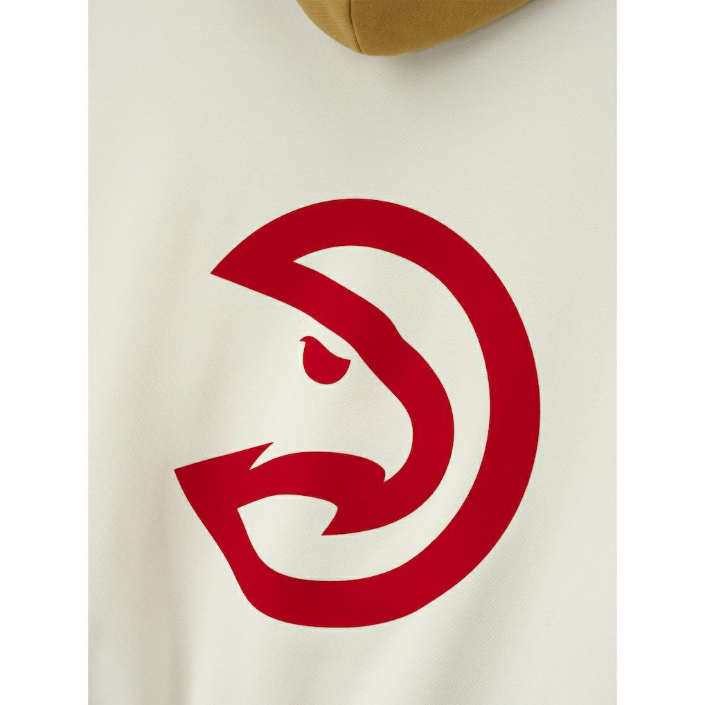 Atlanta Hawks Fear of God x NBA Unisex Sport Hoodie Cream/Yellow - NBA