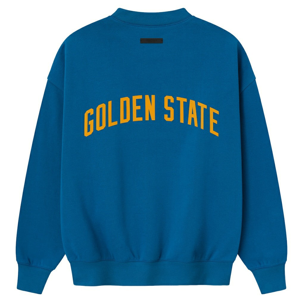 Golden State Warriors Fear of God x NBA Unisex Sport Sweatshirt Royal - NBA