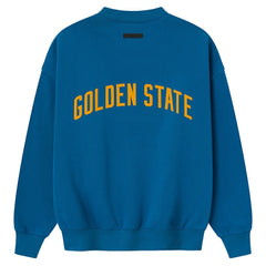 Golden State Warriors Fear of God x NBA Unisex Sport Sweatshirt Royal - NBA
