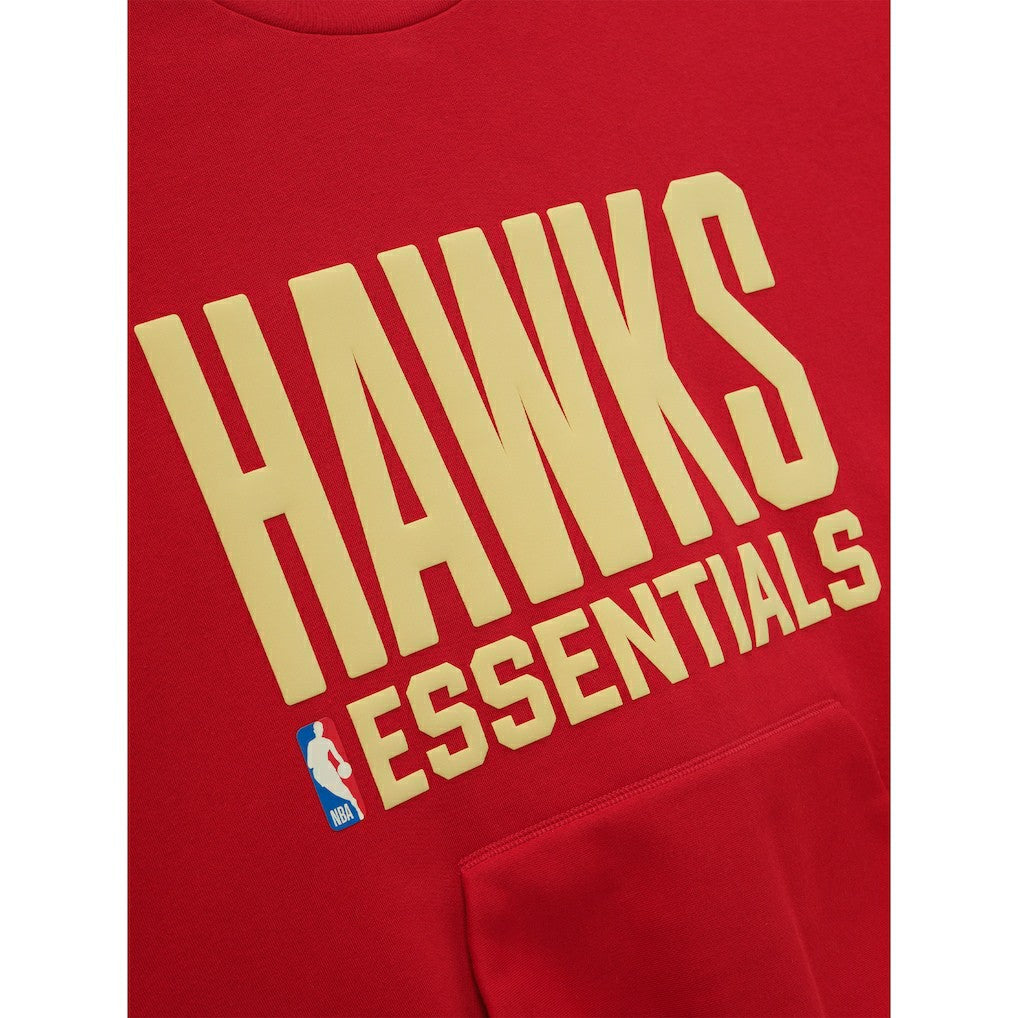 Atlanta Hawks Fear of God x NBA Unisex Sport Sweatshirt Red - NBA