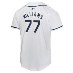 Carson Williams Tampa Bay Rays Nike Youth Home Player Game Jersey - MLB