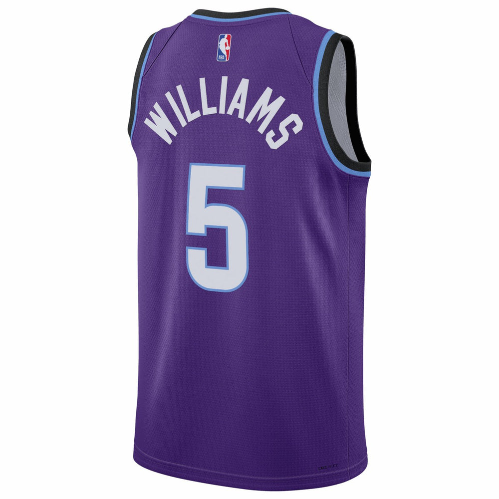 Cody Williams Utah Jazz Unisex Swingman Jersey Icon Edition Purple - NBA