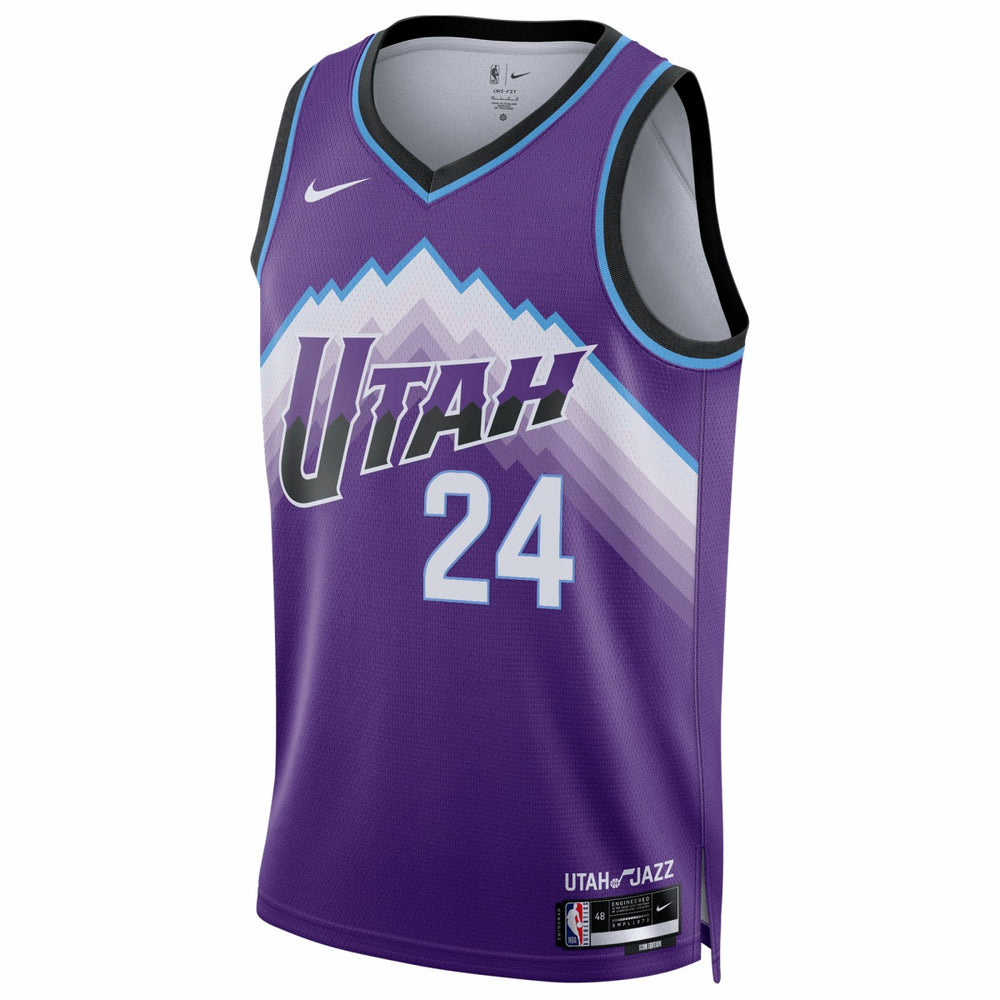 Walker Kessler Utah Jazz Unisex Swingman Jersey Icon Edition Purple - NBA