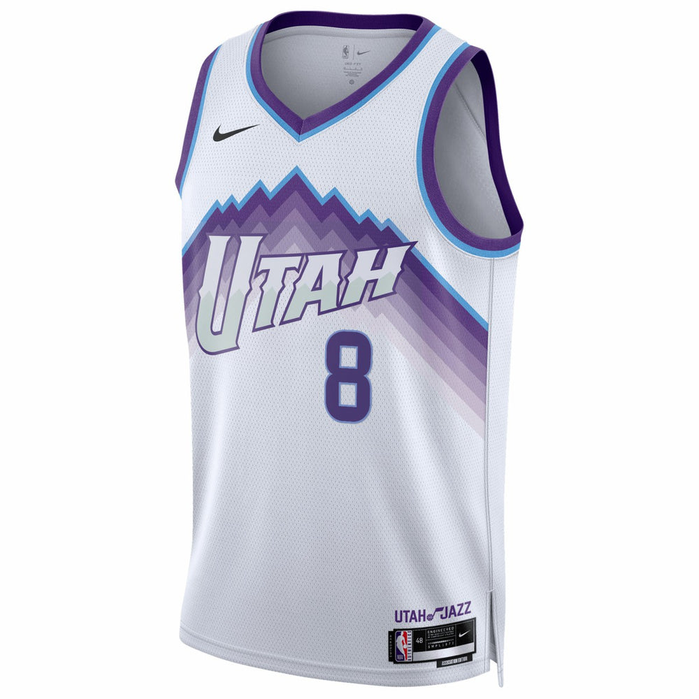 Isaiah Collier Utah Jazz Unisex Swingman Jersey Association Edition White - NBA
