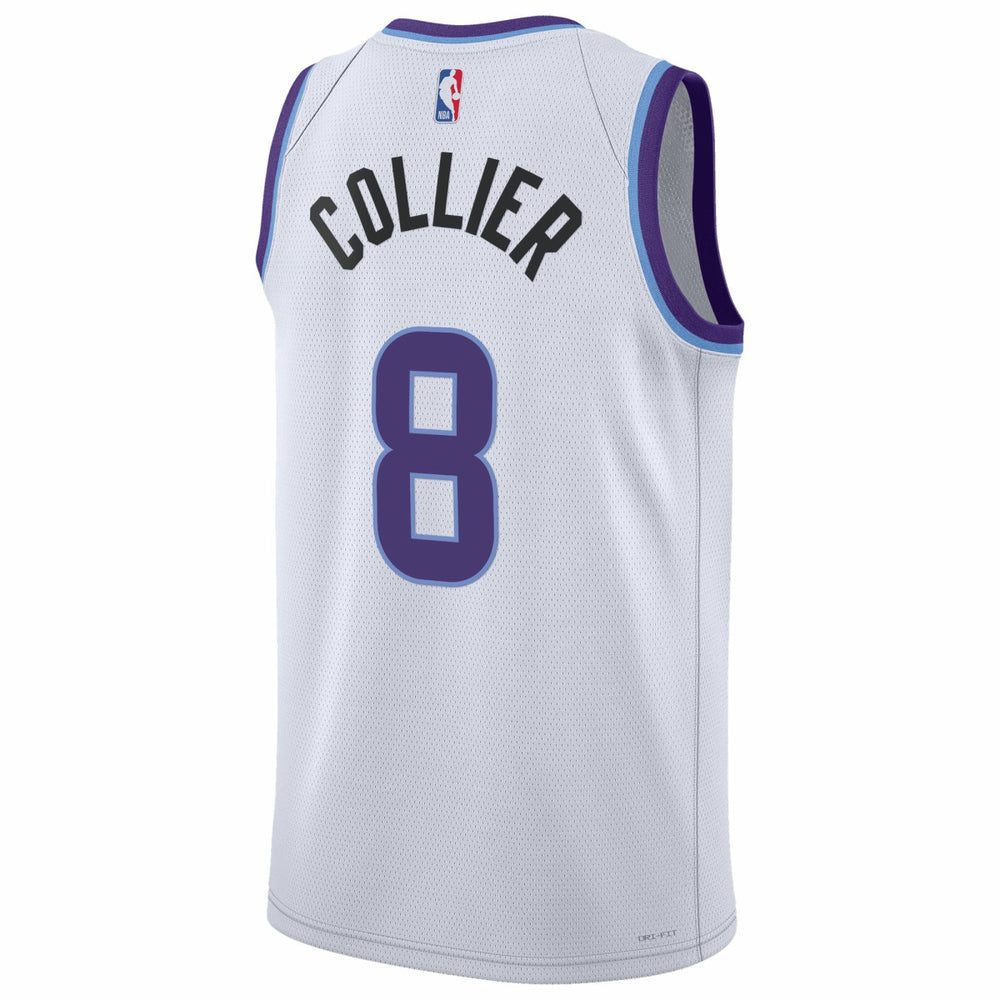 Isaiah Collier Utah Jazz Unisex Swingman Jersey Association Edition White - NBA