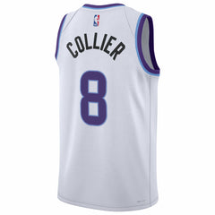 Isaiah Collier Utah Jazz Unisex Swingman Jersey Association Edition White - NBA