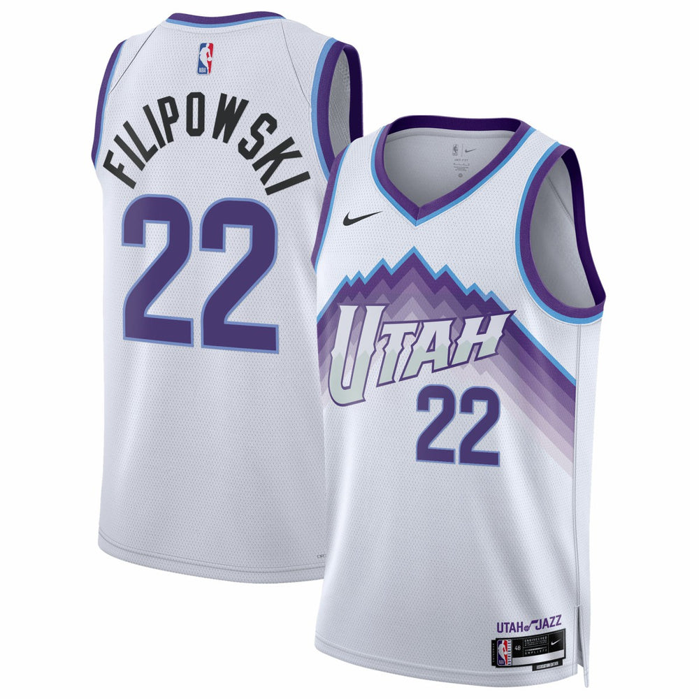 Kyle Filipowski Utah Jazz Unisex Swingman Jersey Association Edition White - NBA